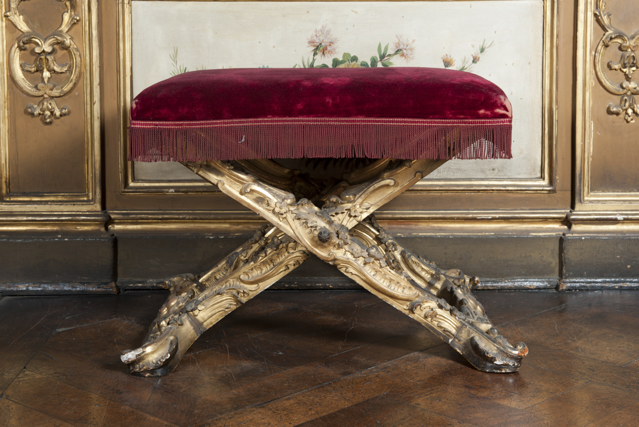 sgabello, serie - ambito piemontese (fine/ inizio secc. XIX-XX)