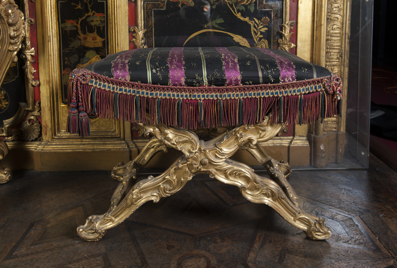 sgabello, serie - ambito piemontese (seconda metà sec. XIX)