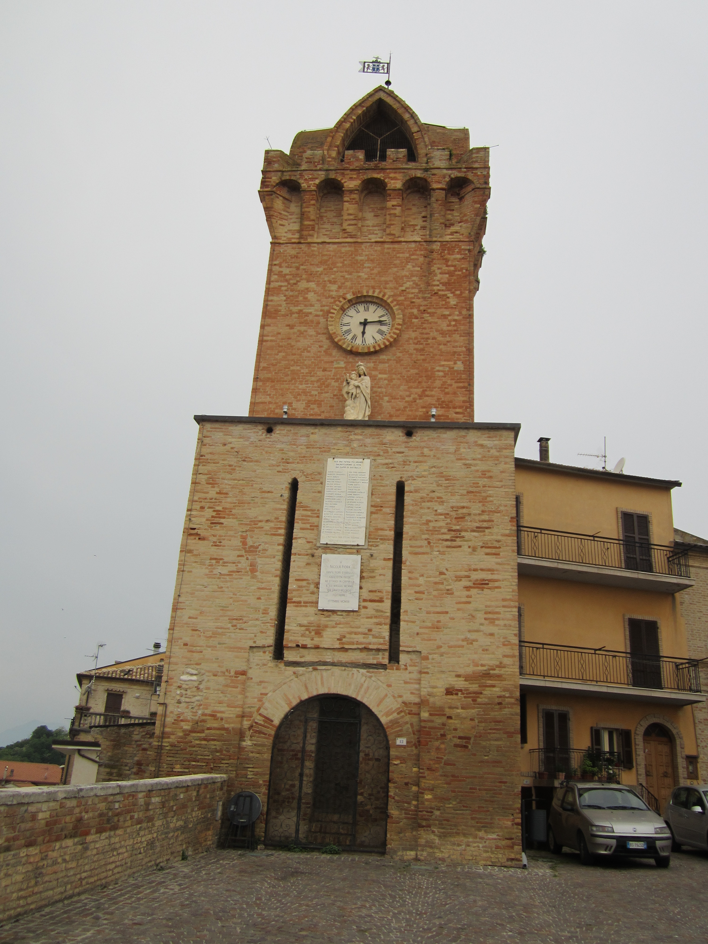 Torre dell'orologio (torre, civica) - Tortoreto (TE) 