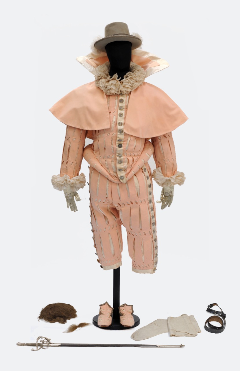 Costume di Leandro, della commedia dell'arte, RAPPRESENTAZIONI/ PROFANE di Caucino, Adolfo