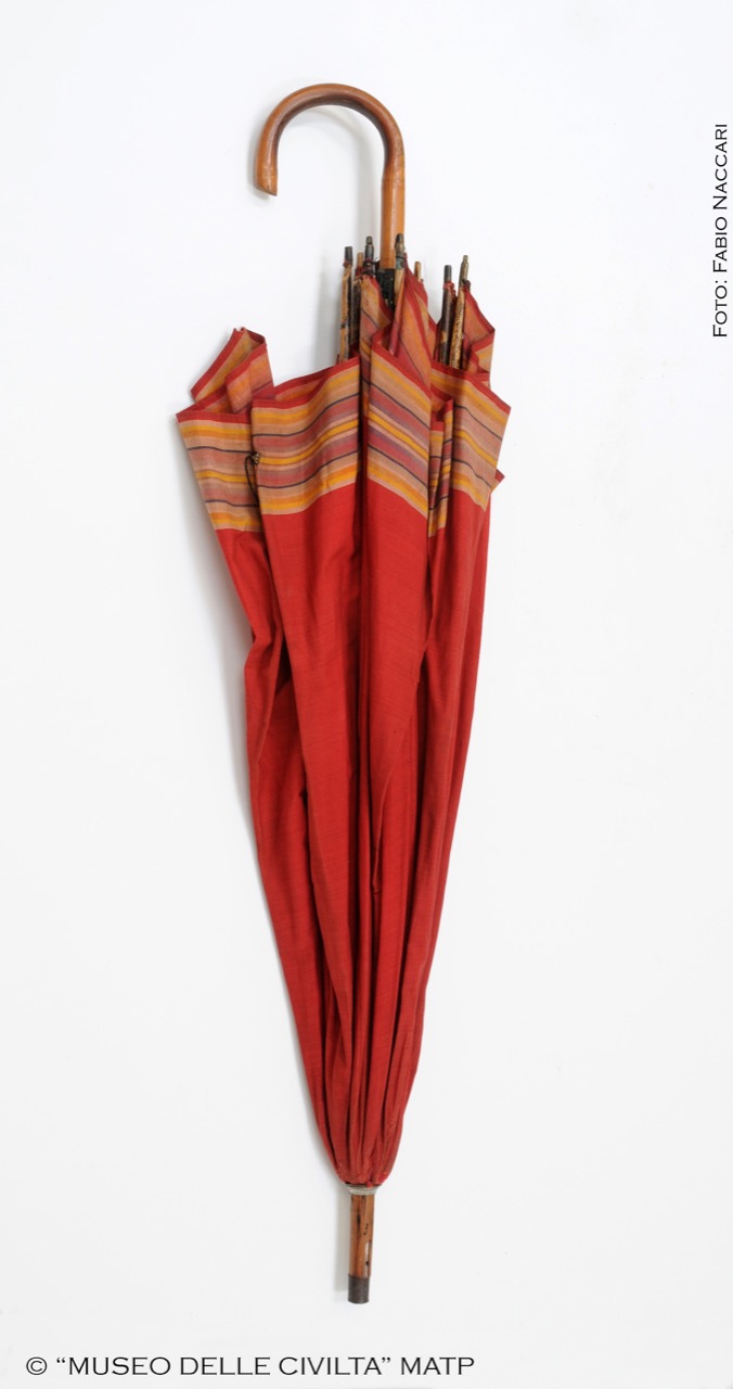 Ombrello - Costume di Gepin, di carnevale, RITUALITÀ/ ABITI MAGICO-RITUALI-CERIMONIALI