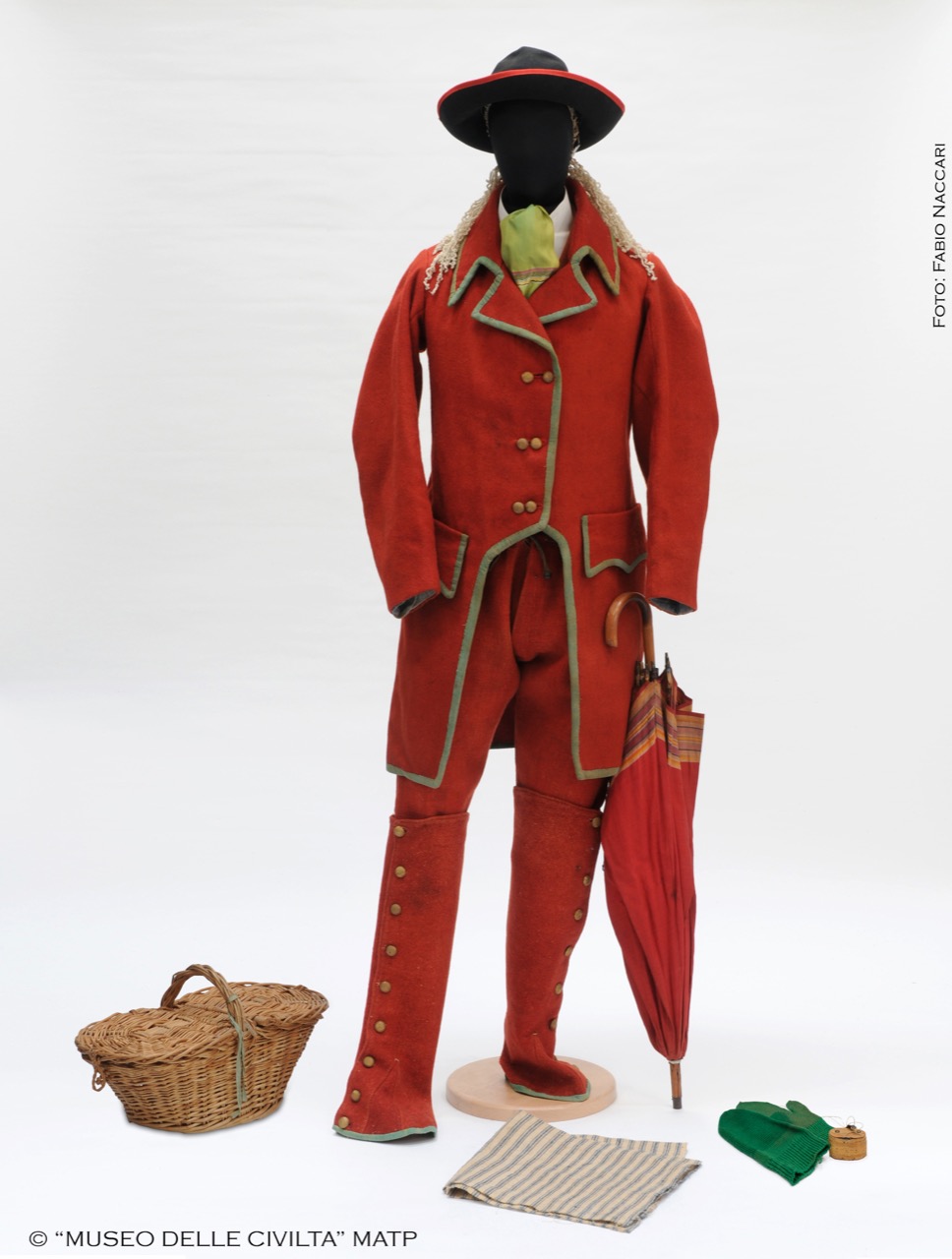 Costume di Gepin, di carnevale, RITUALITÀ/ ABITI MAGICO-RITUALI-CERIMONIALI