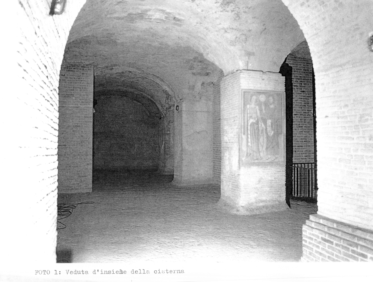 cisterna, infrastruttura idrica - Atri (TE)  (Età romana)