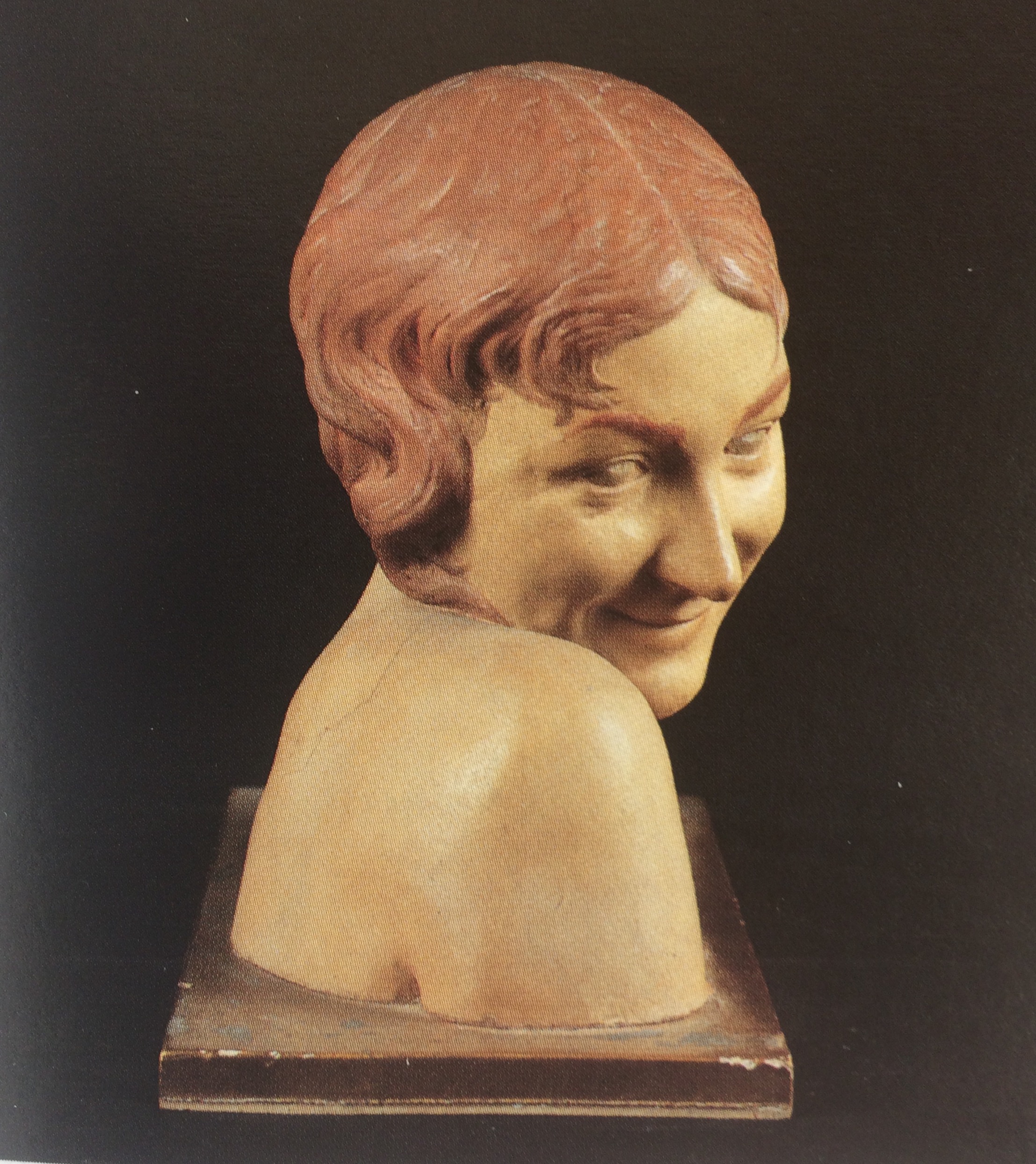 Ritratto di modella, Figura femminile (scultura) di Giorgio Kienerk (Sec. XX)