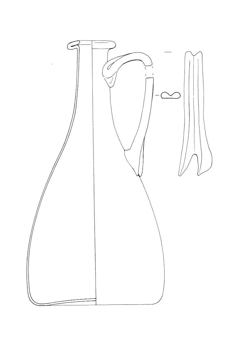 olpe a ventre conico, Roffia 326-329 (I-II d.C)