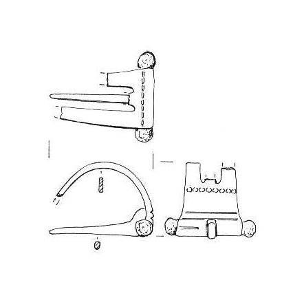 fibula “tipo Aucissa”, Feugère 1985, tipo 22d (I d.C)