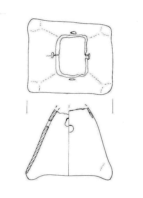 campanello da mobile, tipo Galliazzo B 2 (I-IV d.C)