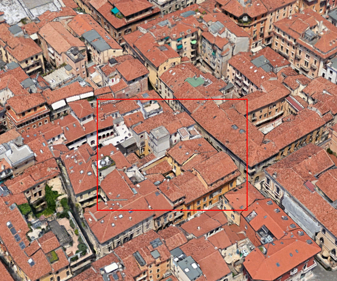 Domus o schola di vicolo Agnello (domus) - Verona (VR)  (metà III)