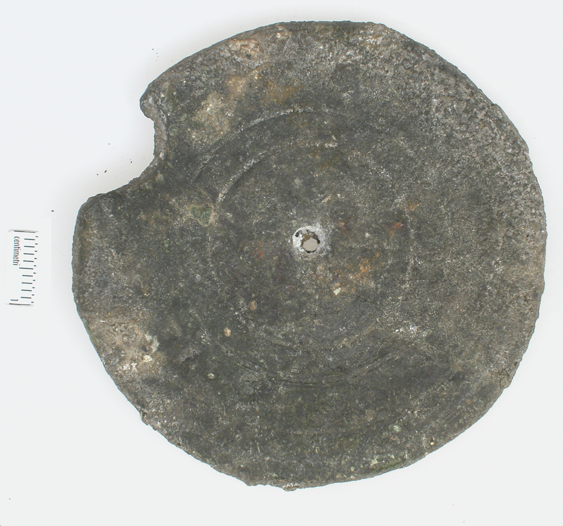 coperchio circolare di Blechkanne, tipo Bolla II c (sec. III d.C)