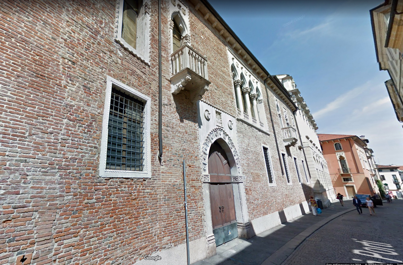 Parte di ambiente pavimentato a mosaico (domus, struttura abitativa) - Vicenza (VI)  (fine/ inizio I a.C.-I d.C)