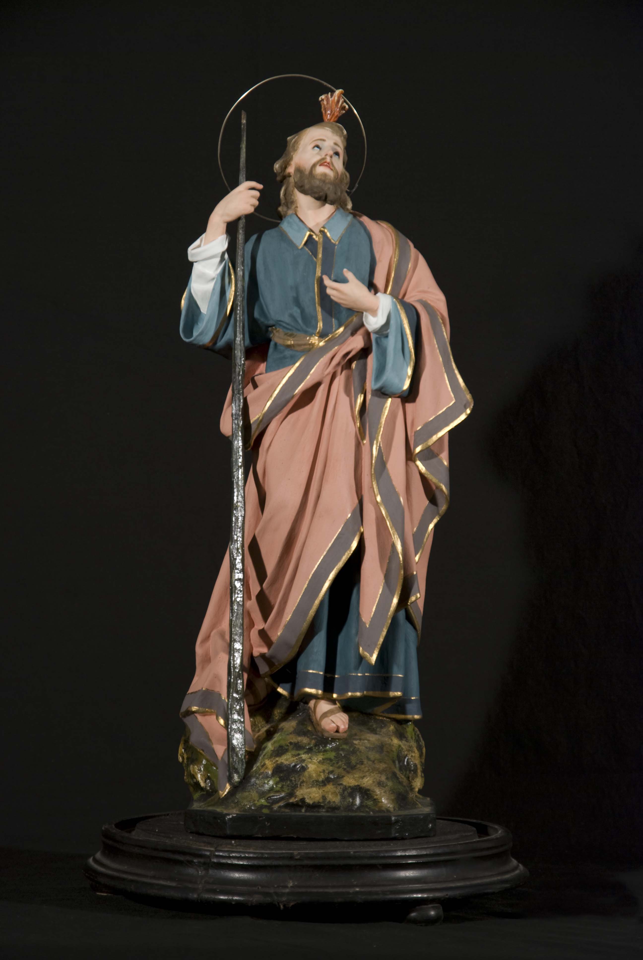 San Giuseppe (statua, opera isolata) di mancante (bottega) - ambito leccese (fine, fine XVIII, XVIII)