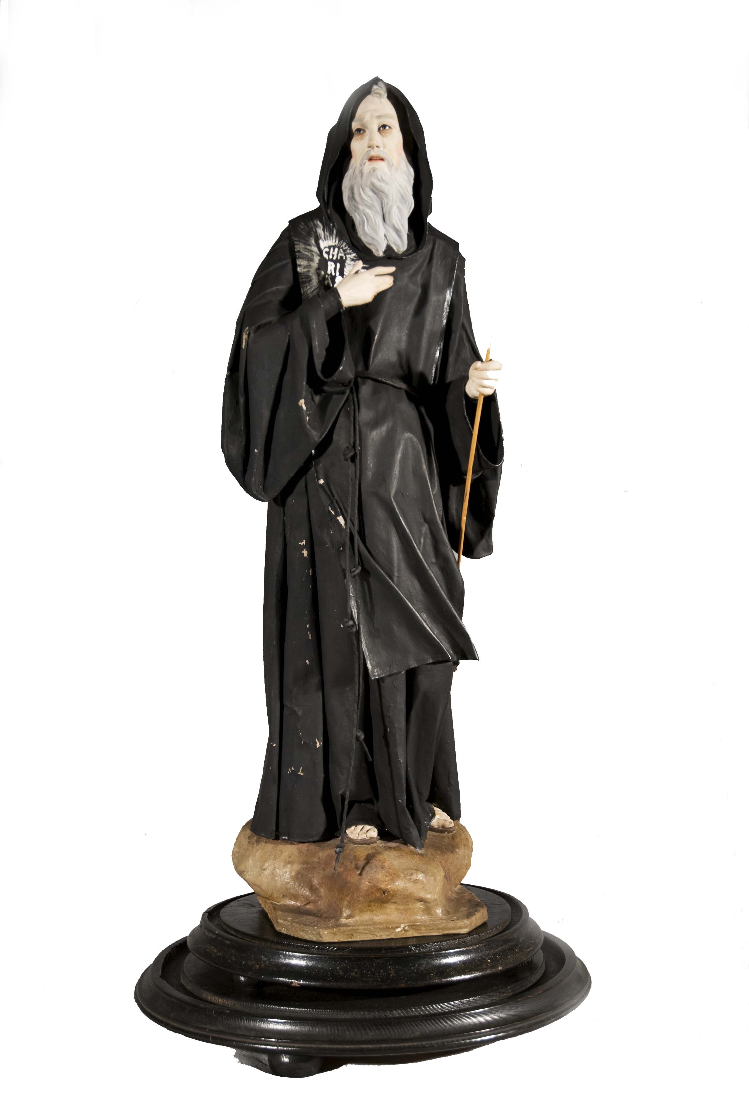 San Francesco di Paola (statua, opera isolata) di mancante (bottega) - ambito leccese (prima metà XIX)