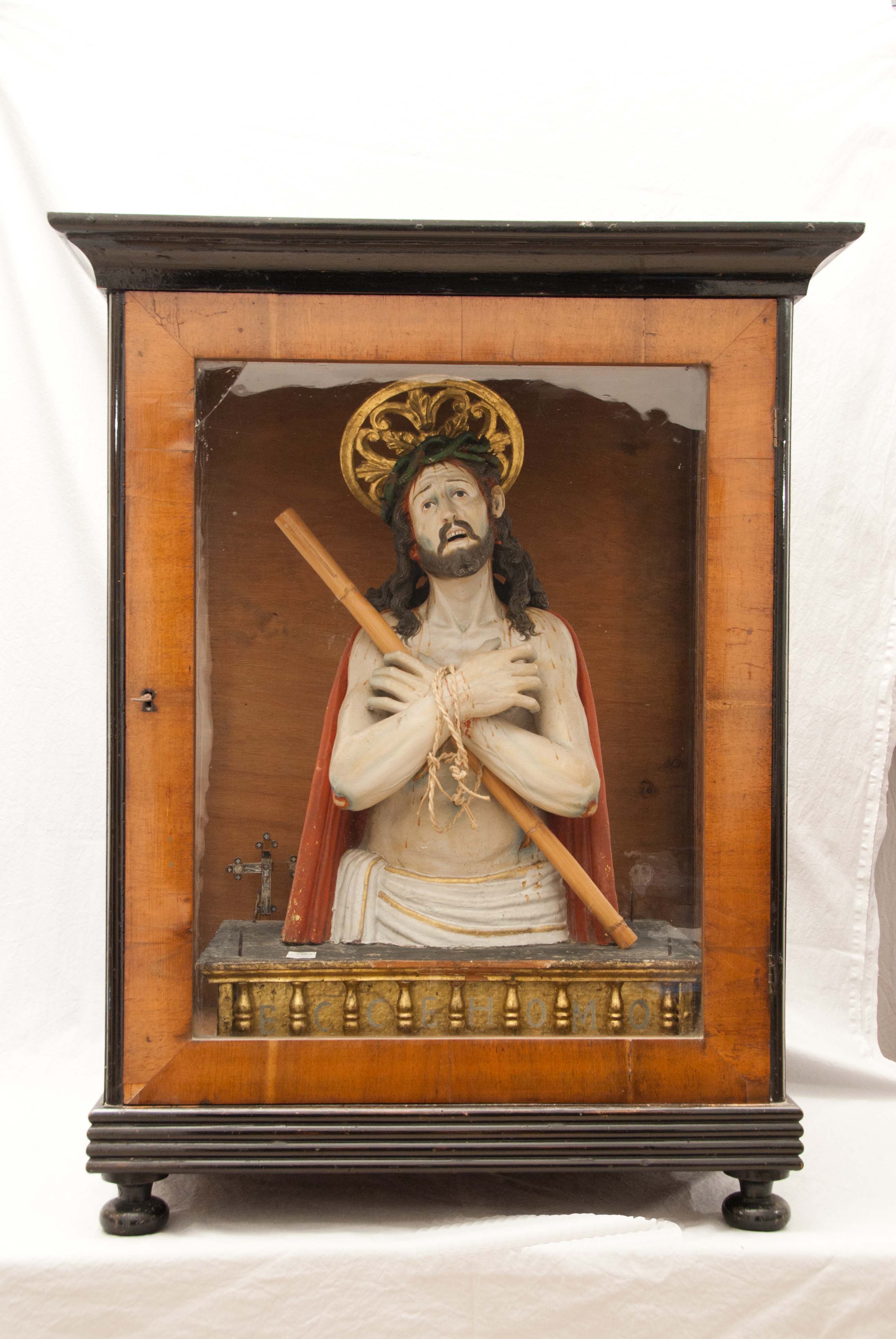 Ecce Homo (busto, opera isolata) di mancante (bottega) - ambito leccese (prima metà XIX)