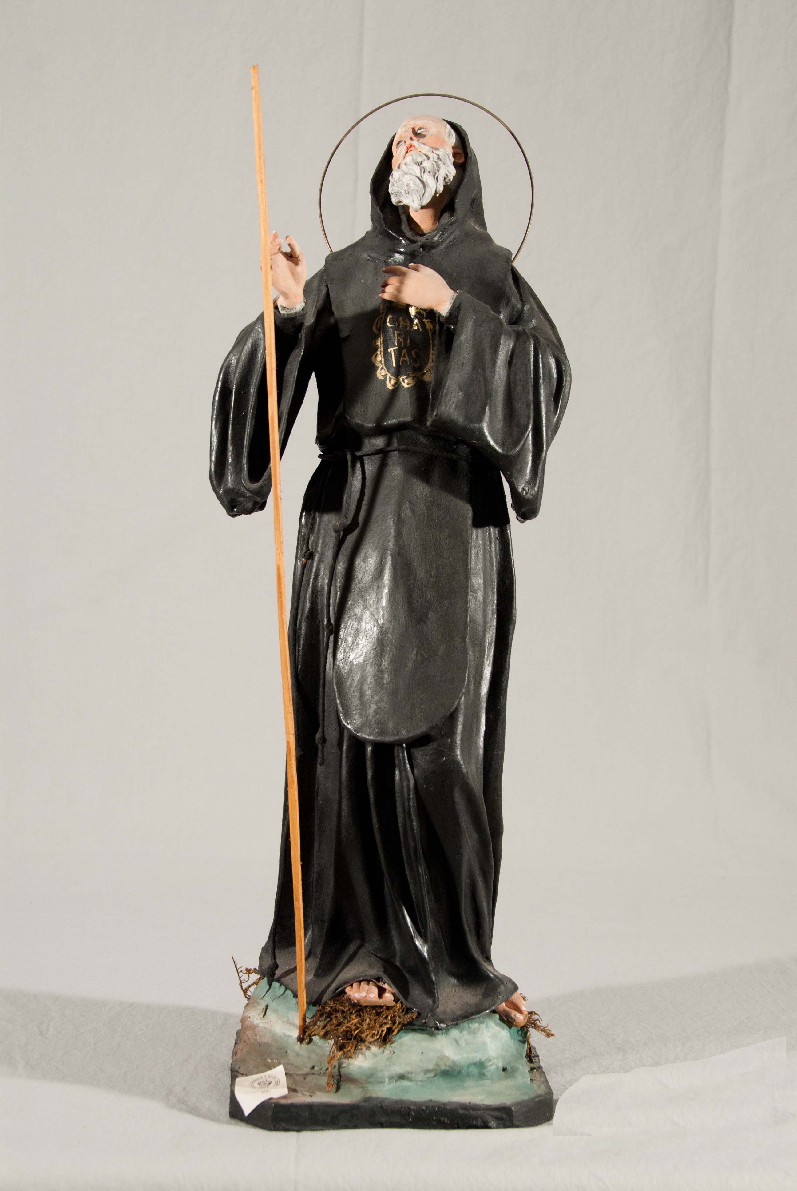 San Francesco di Paola (statua, opera isolata) di mancante (bottega) - ambito leccese (inizio XIX)