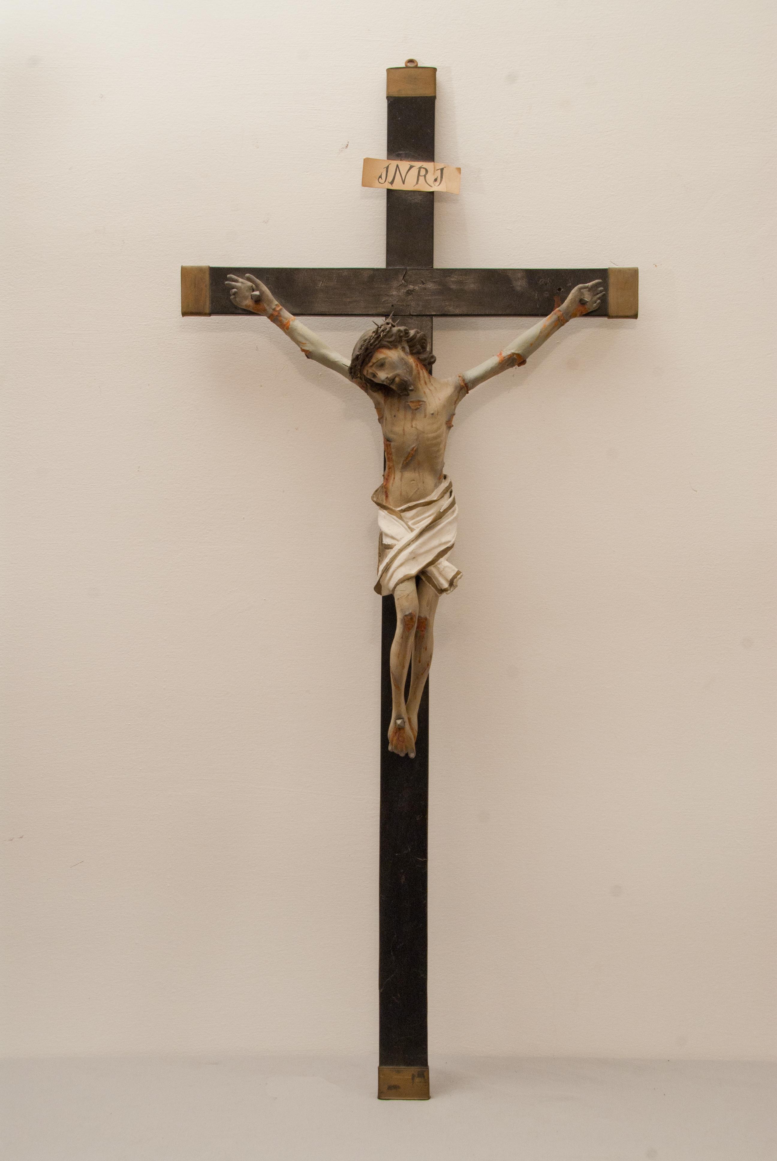 Cristo in Croce (statua, opera isolata) di mancante (bottega) - ambito leccese (inizio XIX)
