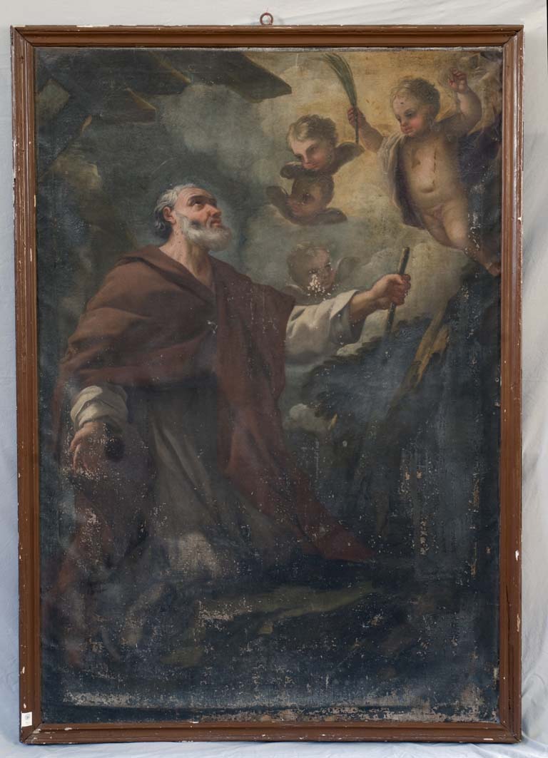 SANTO MARTIRE? (dipinto - dipinto su tela, opera isolata) di Ignoto (maniera) - ambito Italia meridionale (XVIII)