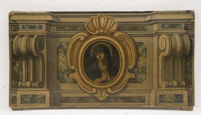 ADDOLORATA (paliotto, opera isolata) di Ignoto (maniera) - ambito Italia meridionale (XVIII)