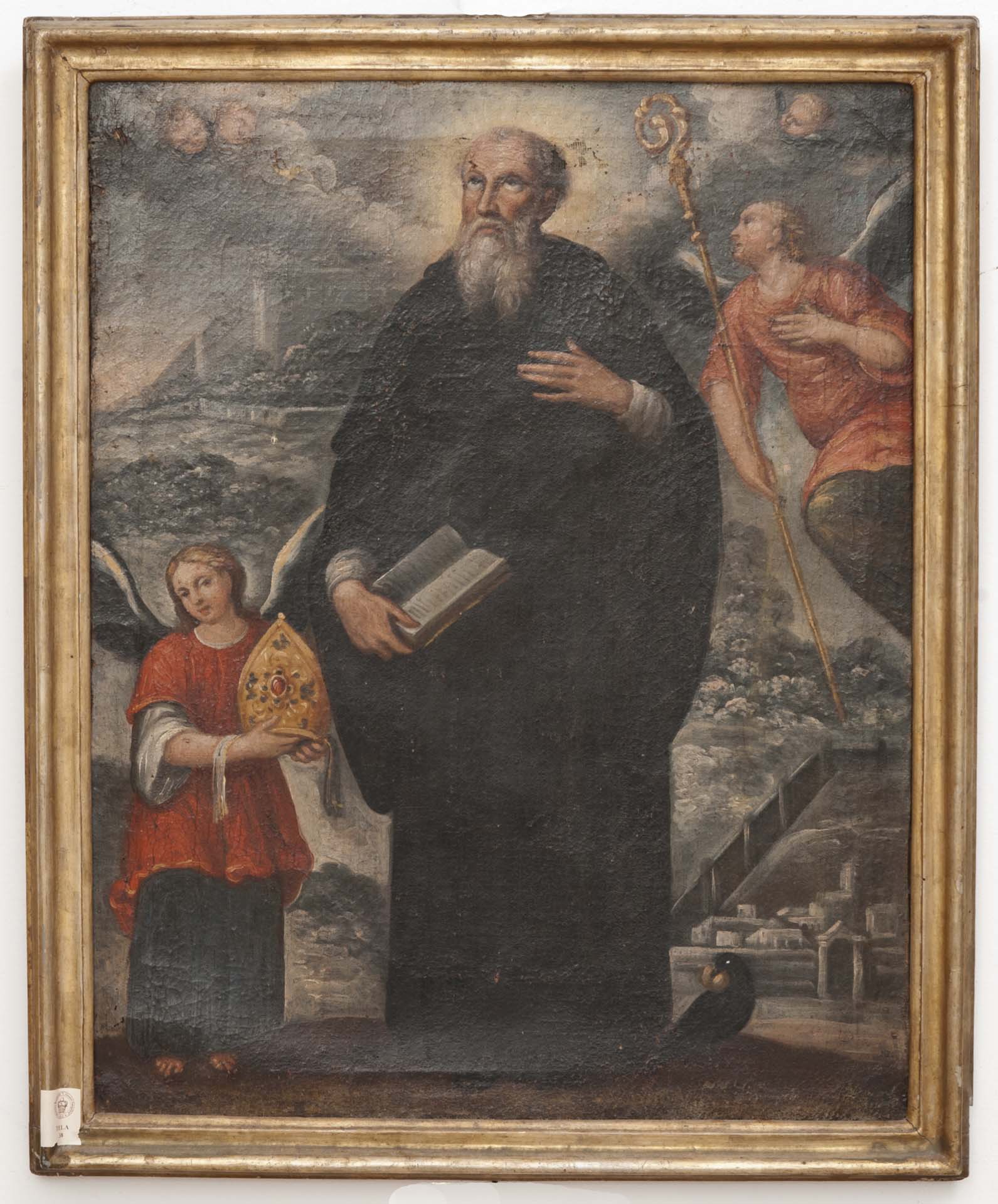 SAN BENEDETTO (dipinto - dipinto su tela, opera isolata) di Ignoto (maniera) - ambito Italia meridionale (XVIII)