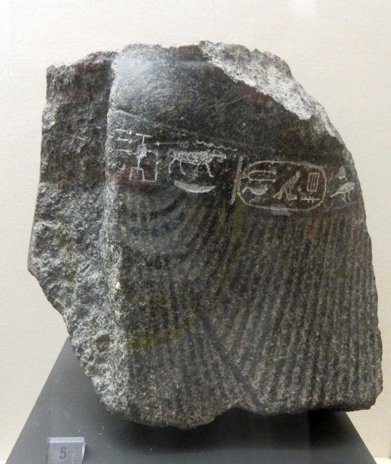 Psammetico II (statua/ maschile) (II)