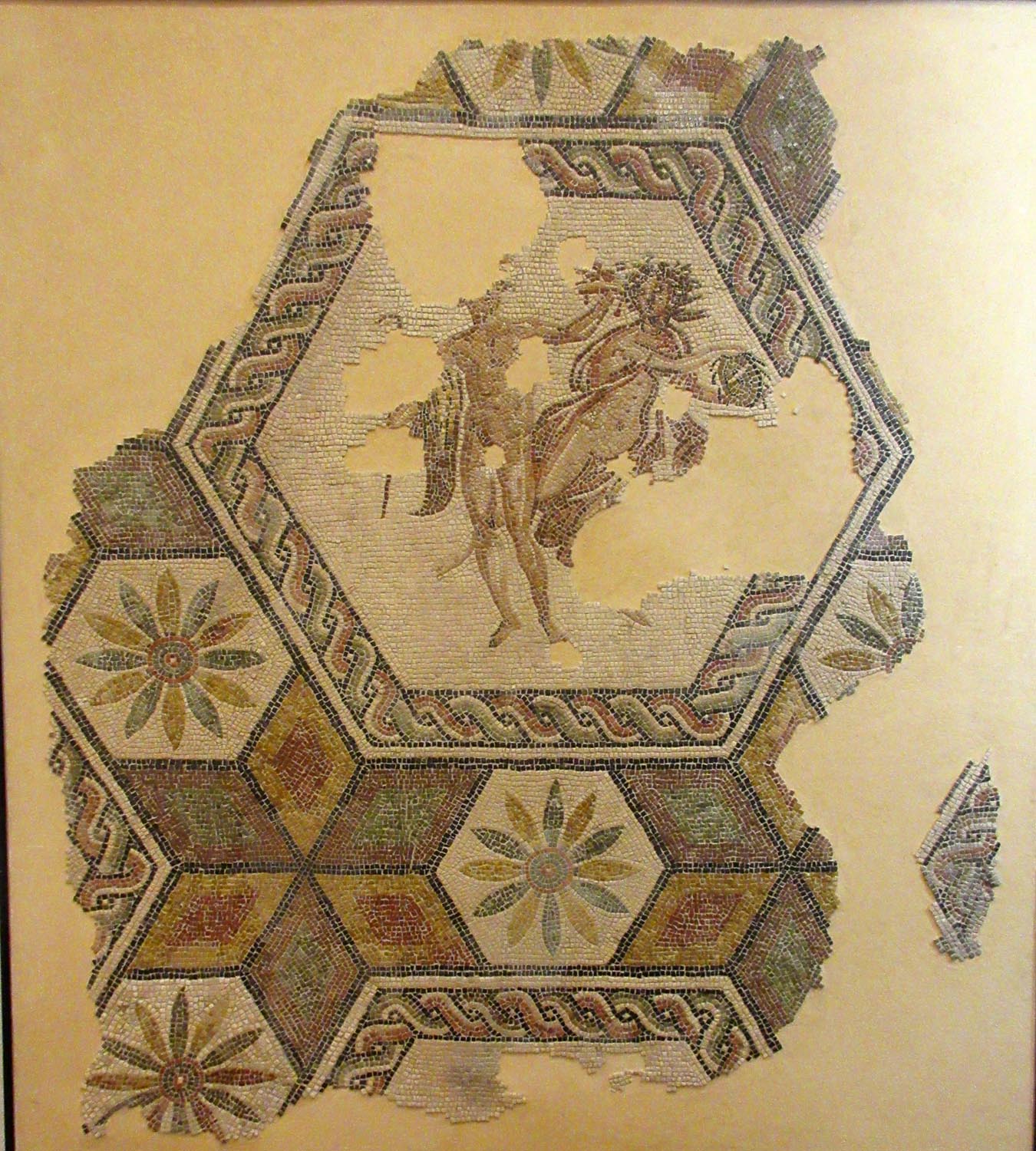 satiro e menade (mosaico) (seconda metà II)