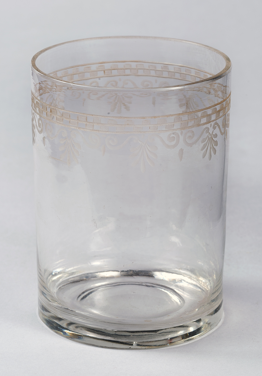 bicchiere - manifattura tedesca (seconda metà sec. XIX)