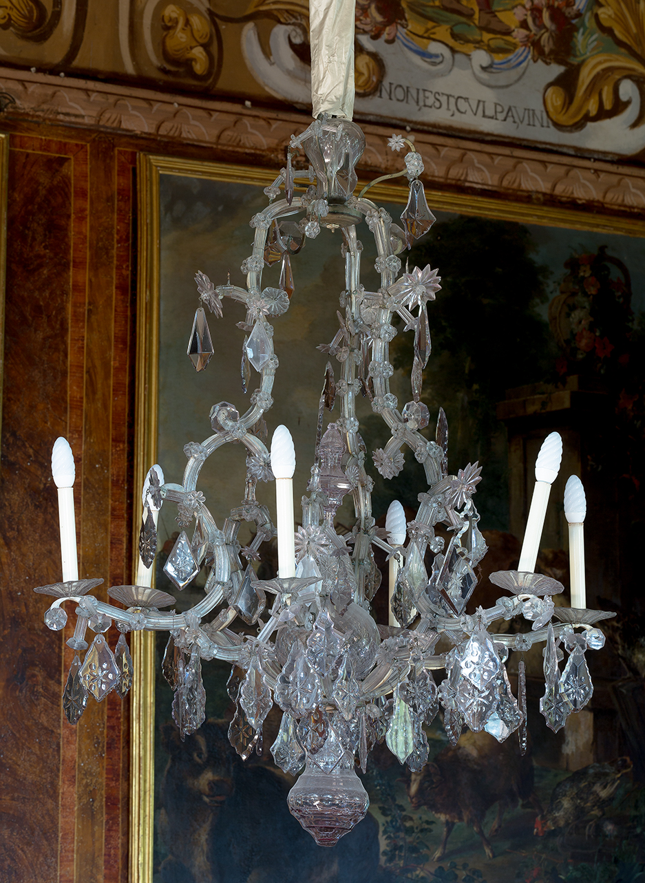 lampadario - manifattura piemontese (terzo quarto sec. XVIII)