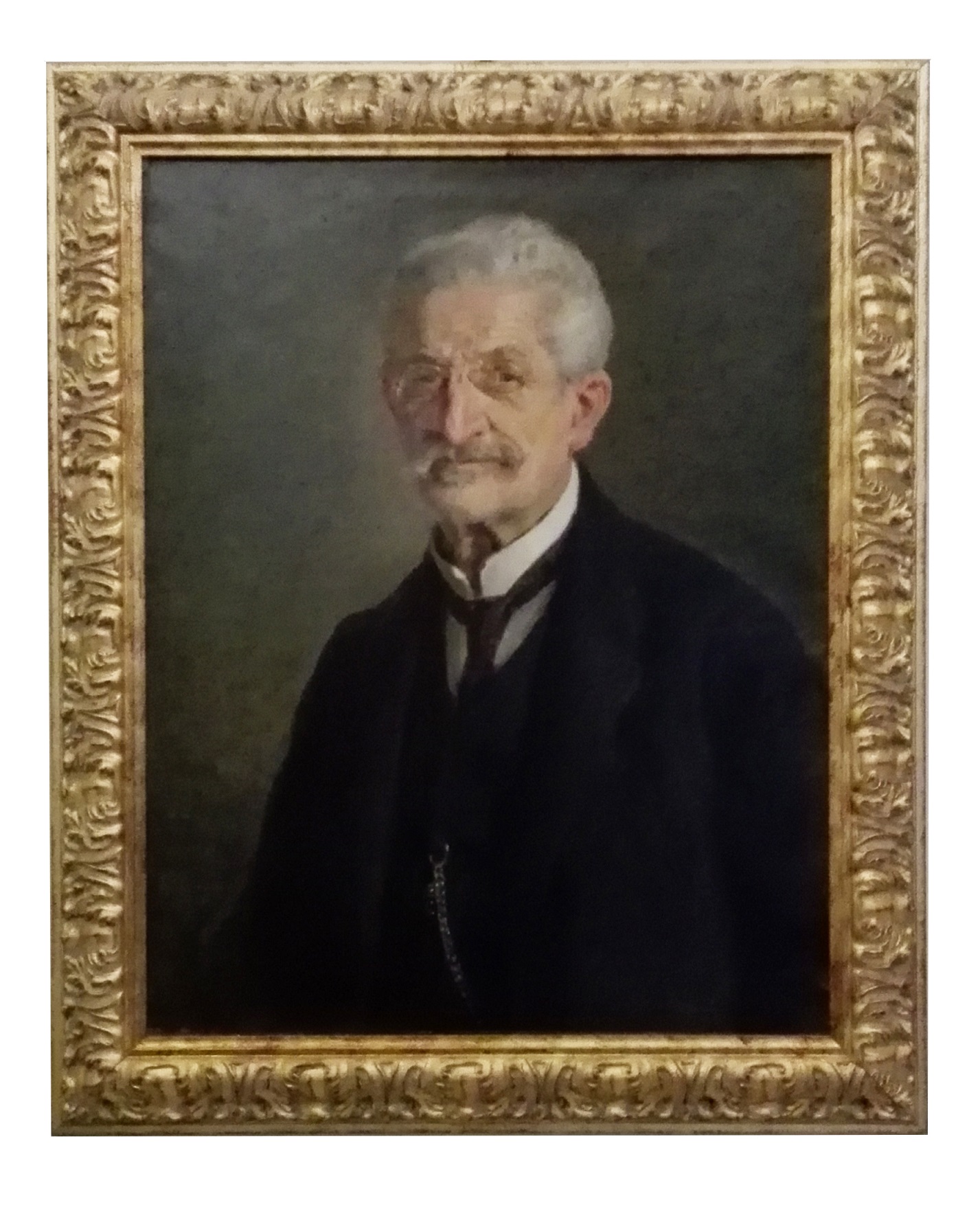 ritratto d'uomo (dipinto) di Celommi Pasquale (prima metà sec. XX)