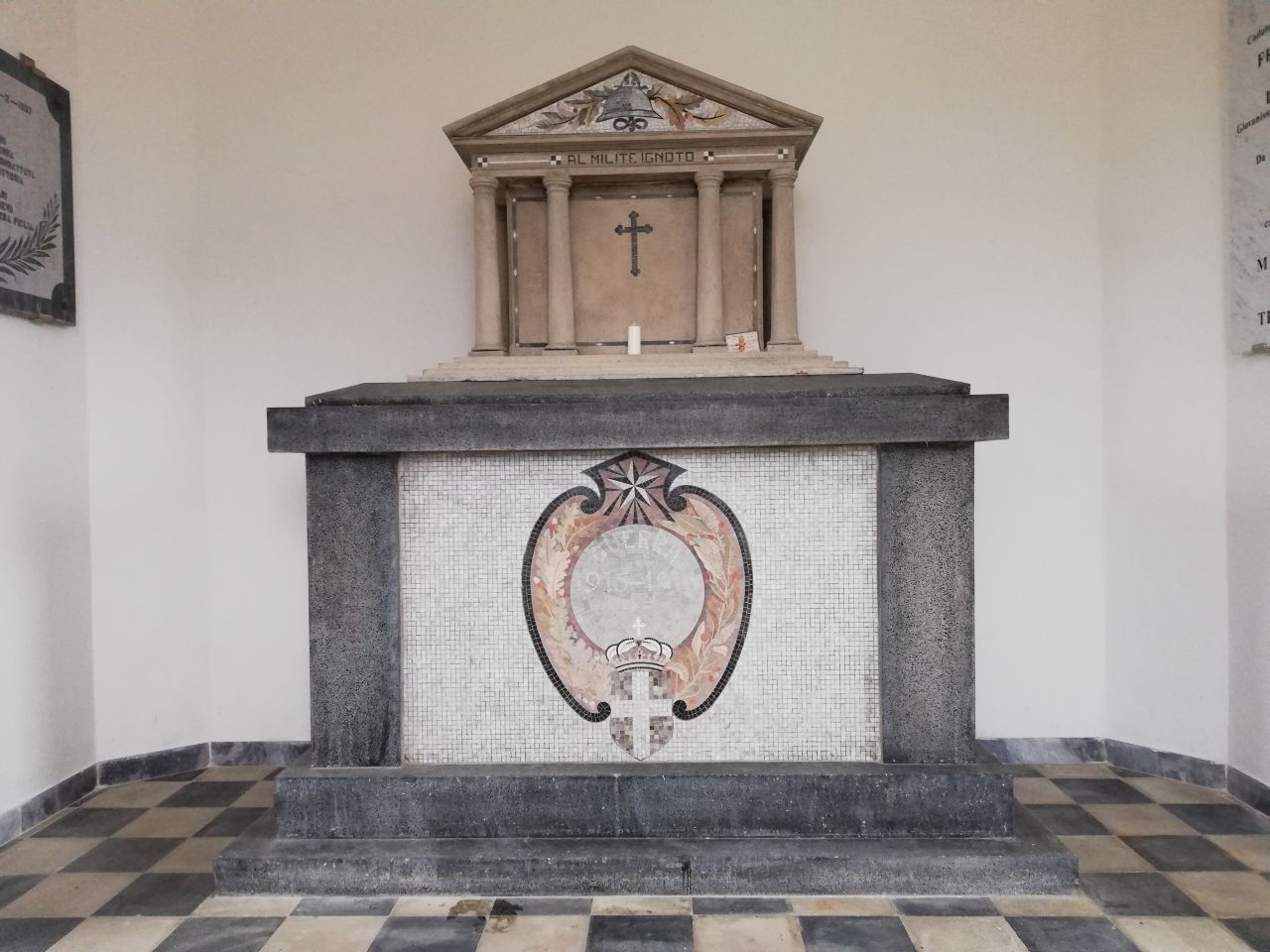 soggetto assente (monumento ai caduti - a basamento, opera isolata) di Della Valentina Sebastiano (attribuito) (XX)
