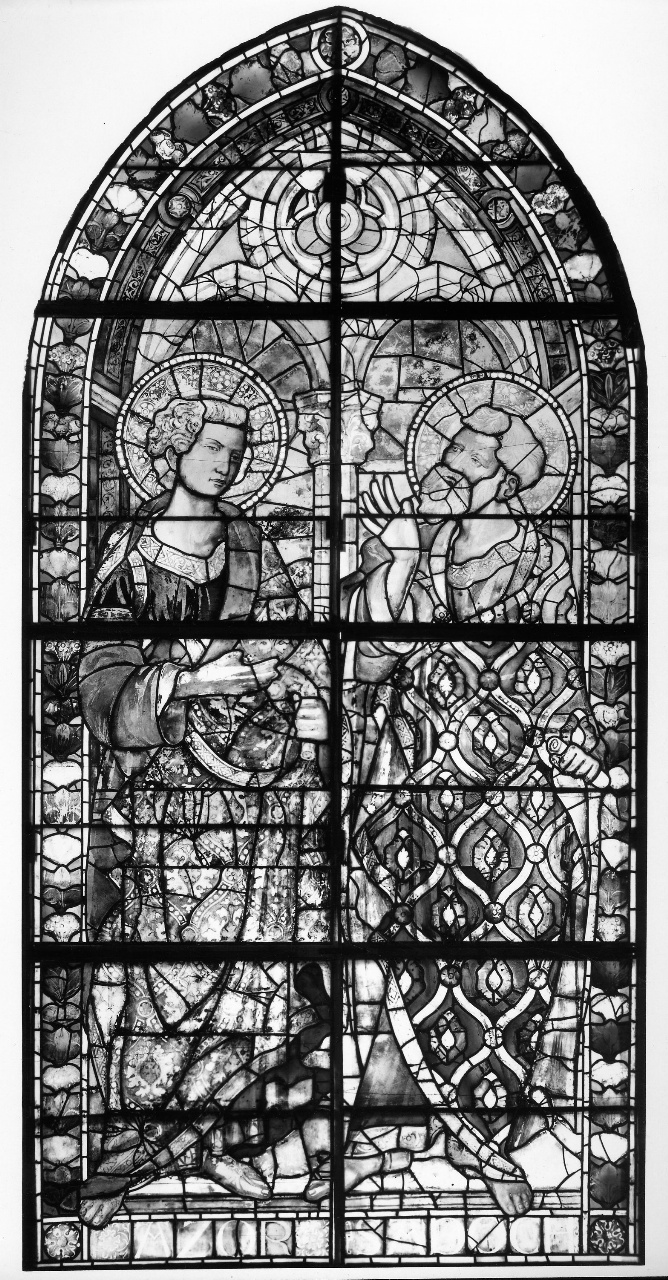 Profeti (vetrata) di Ghiberti Lorenzo (attribuito), Bernardo di Francesco (attribuito) (sec. XV)