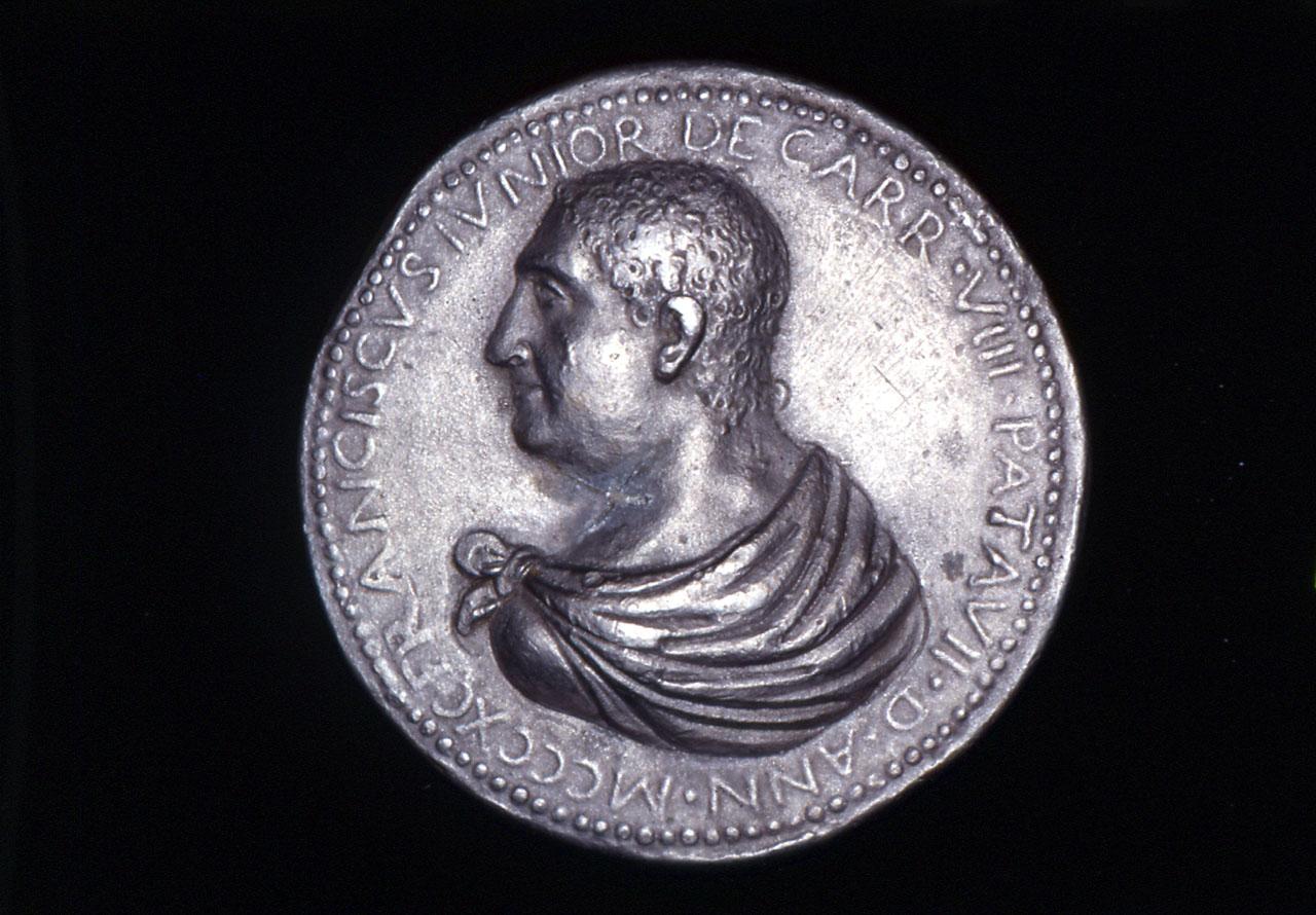 ritratto di Francesco Novello, signore di Padova (medaglia) - ambito italiano (sec. XVI)