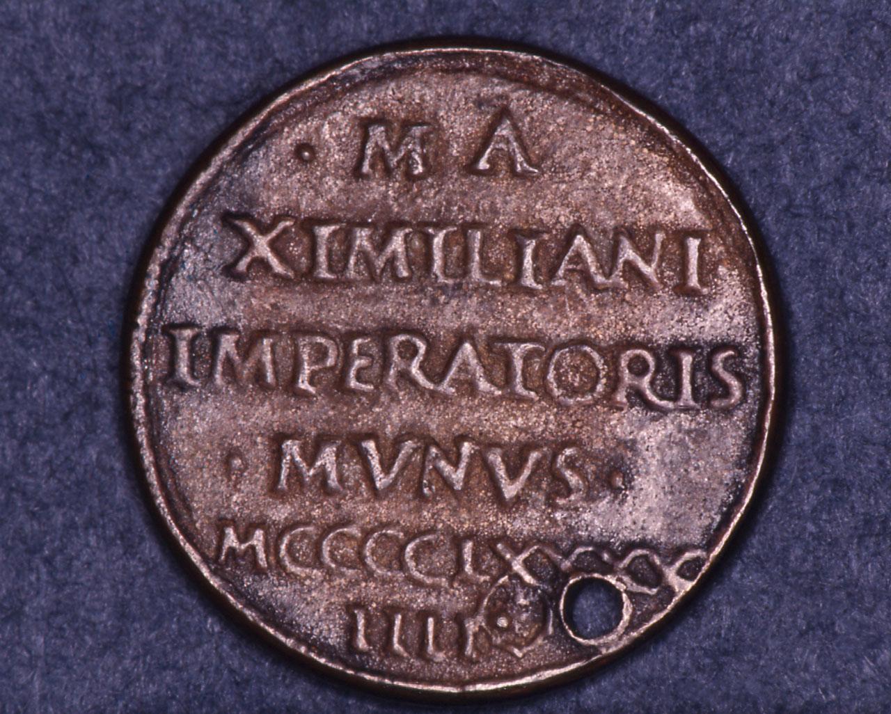 iscrizioni (medaglia) di Raibolini Francesco detto Francia (fine sec. XV)