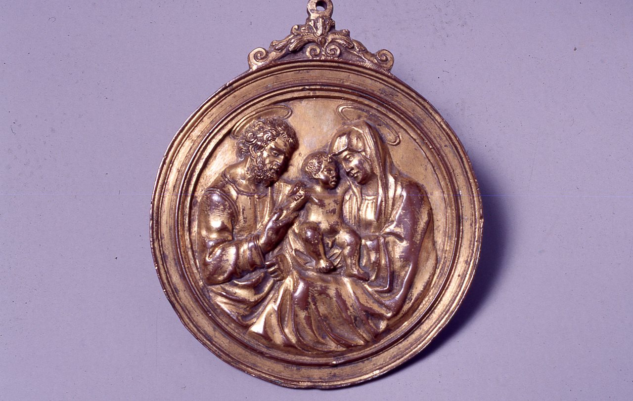 Sacra Famiglia (placchetta) - ambito fiorentino (primo quarto sec. XVI)