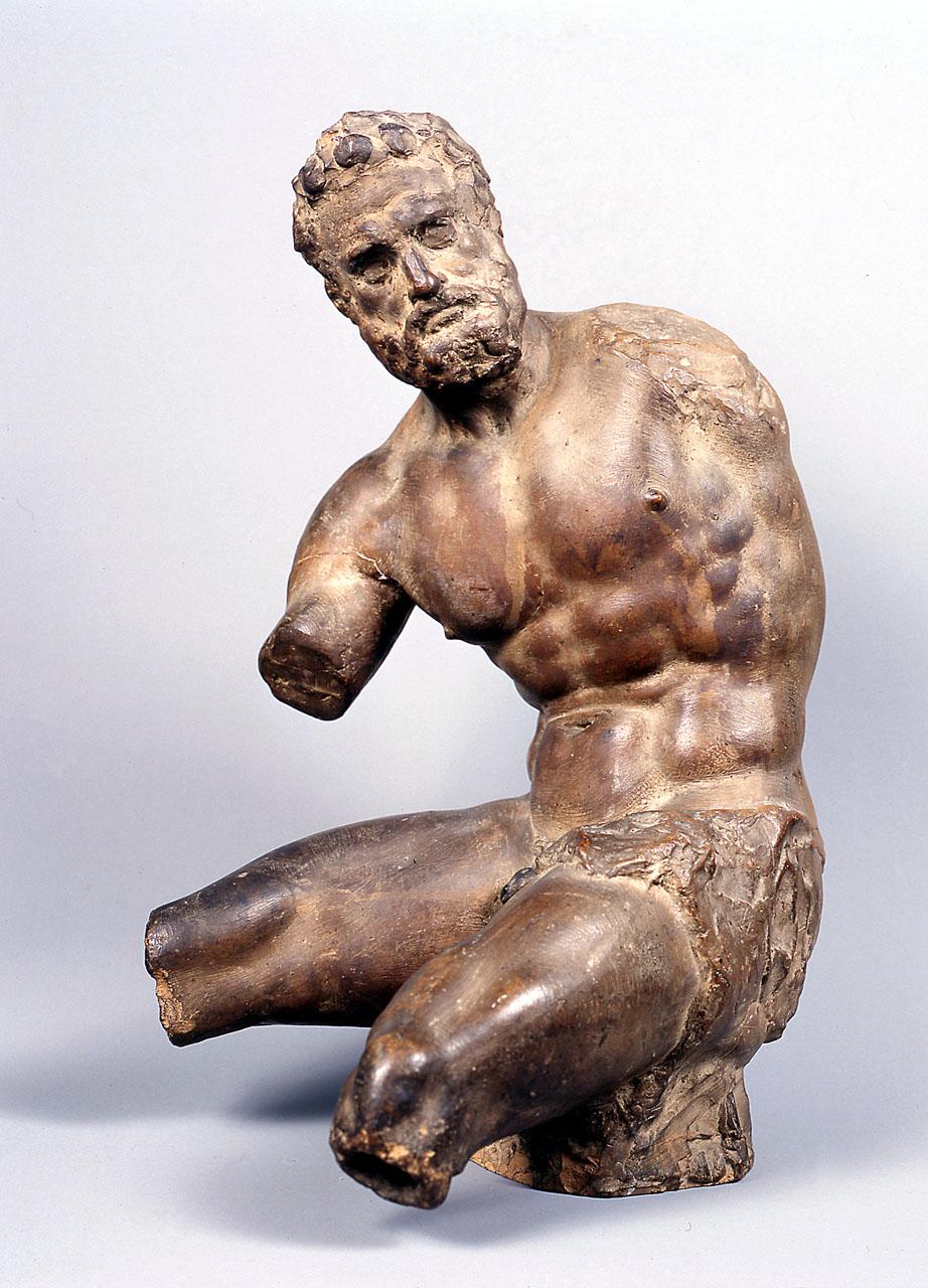 atleta (?) (scultura) di Boulogne Jean de detto Giambologna (terzo quarto sec. XVI)