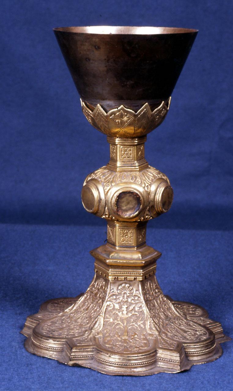 calice - bottega senese (primo quarto sec. XVI)