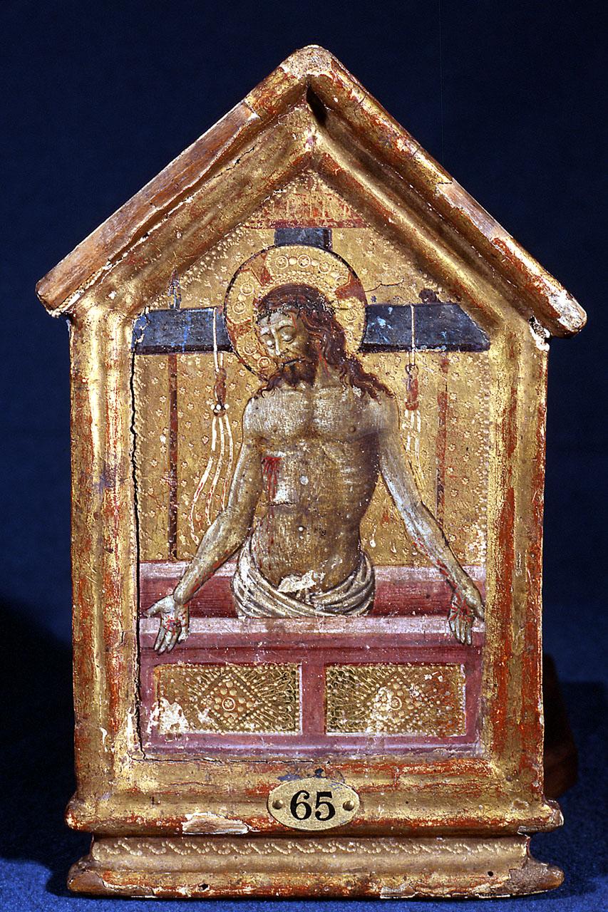 Cristo in pietà (pace) - ambito umbro (terzo quarto sec. XV)