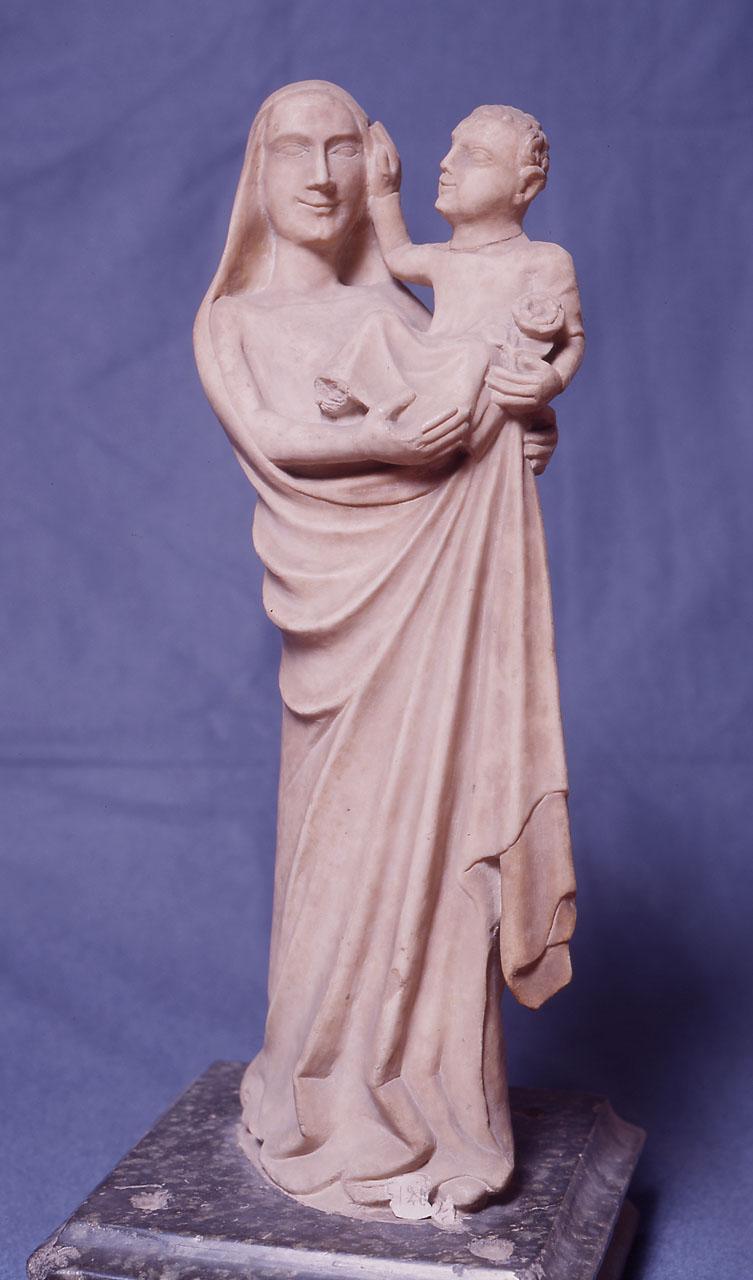 Madonna con Bambino (statuetta) - ambito pisano (sec. XIV)