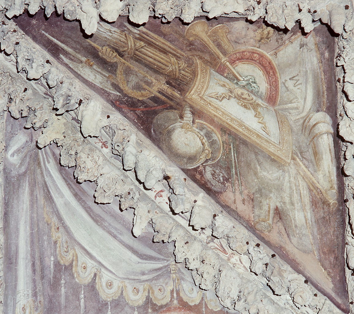 panoplie (dipinto) di Vasari Giorgio (e aiuti) (sec. XVI)