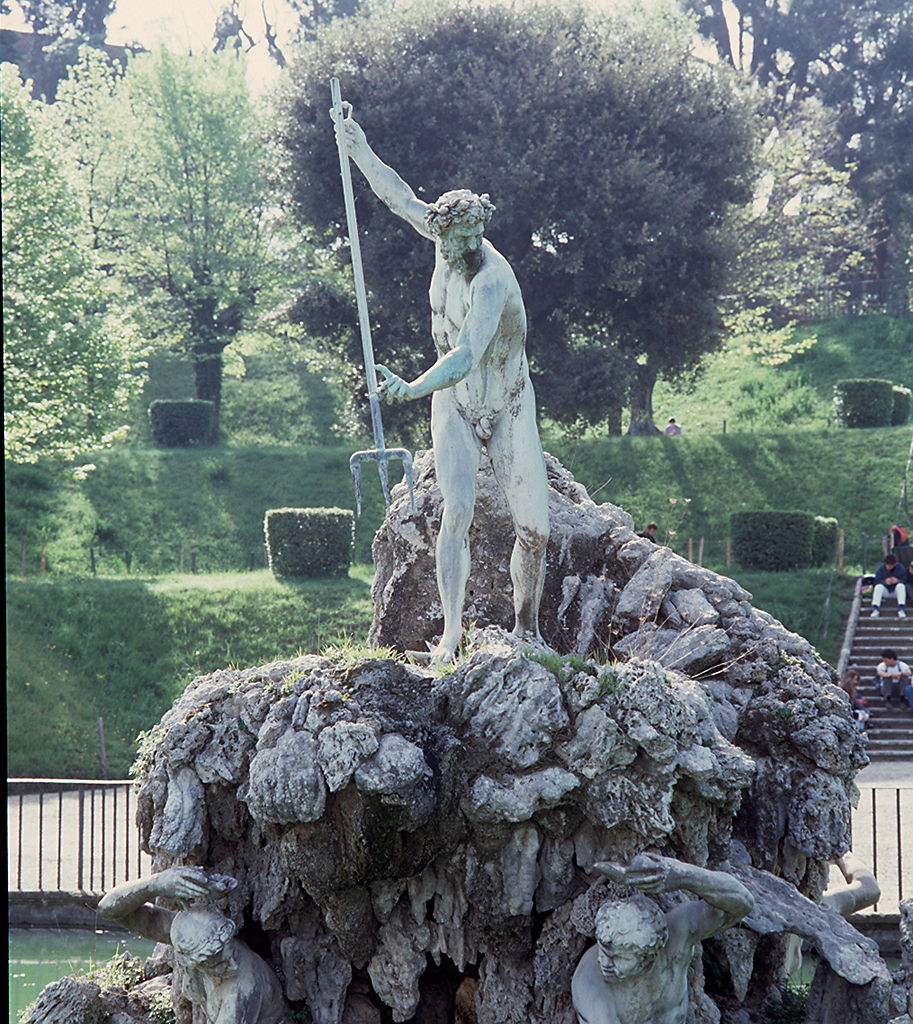 Nettuno (statua) di Lorenzi Stoldo (sec. XVI)