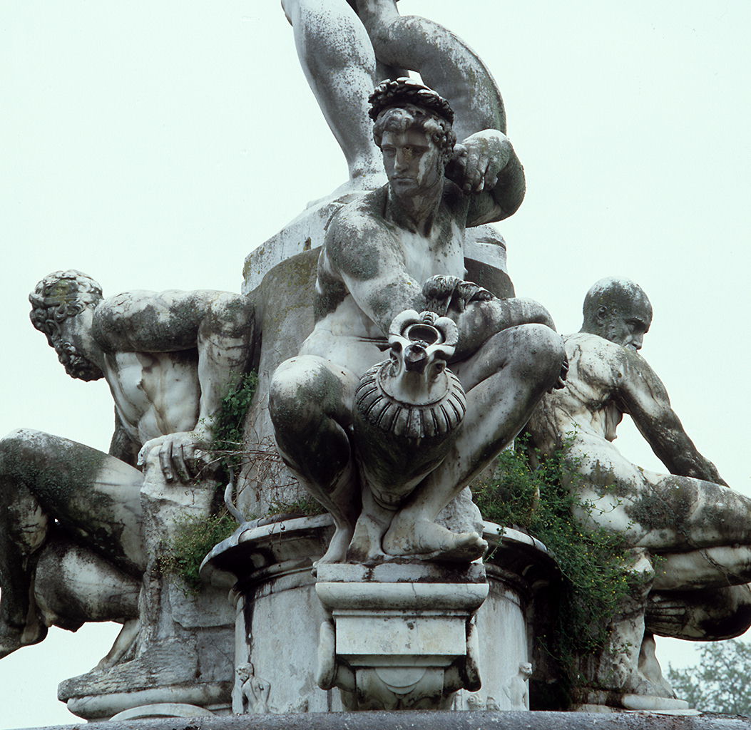 allegoria del fiume Gange (statua) di De Boulogne Jean detto Giambologna (sec. XVI)