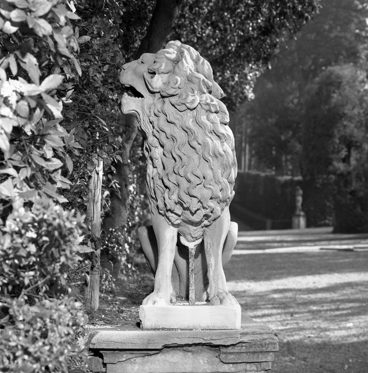 leone seduto (statua, serie) di Ferrucci Romolo detto Romolo del Tadda (fine/ inizio secc. XVI/ XVII)