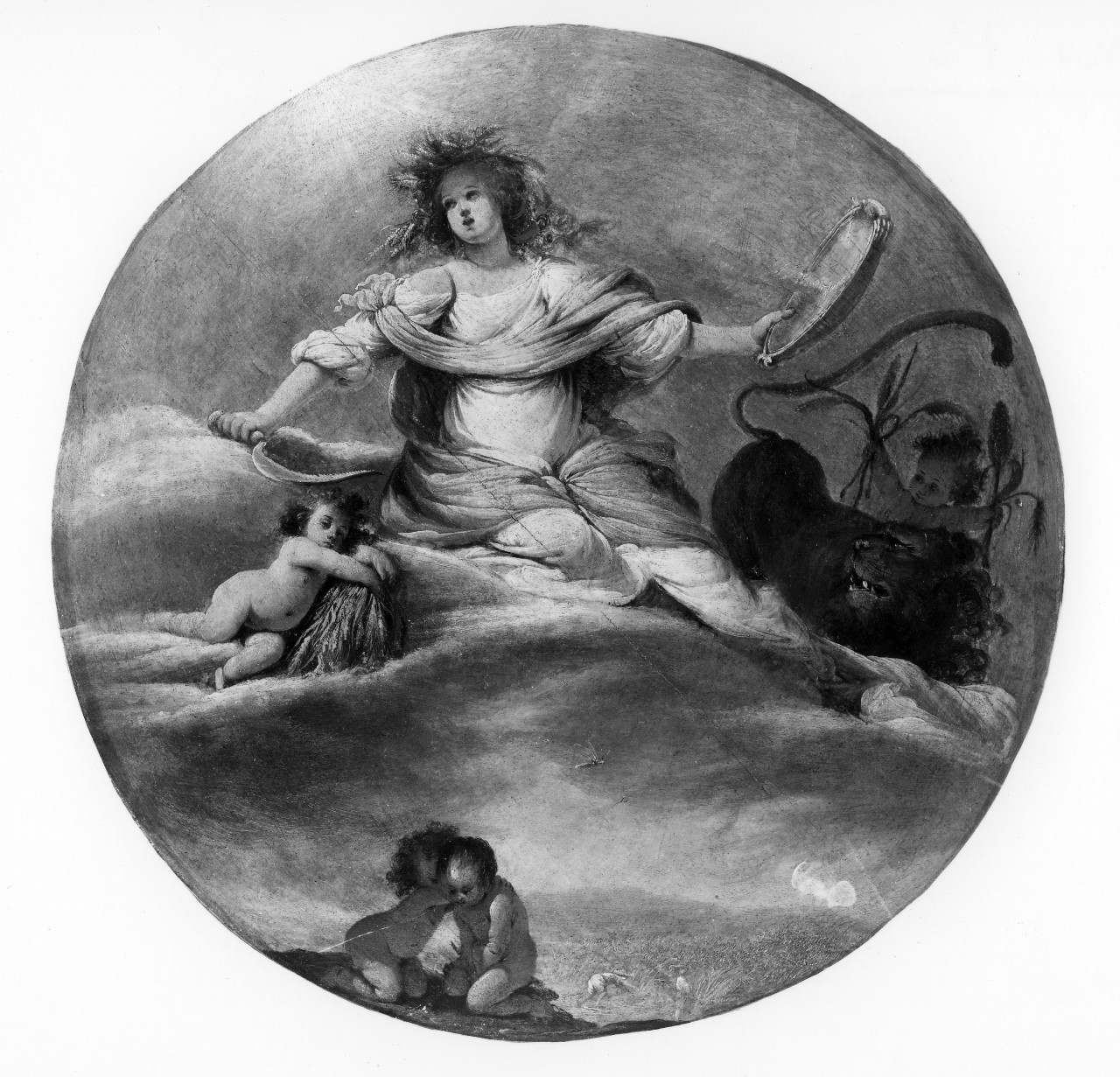 estate (dipinto) di Mazzoni Sebastiano (sec. XVII)