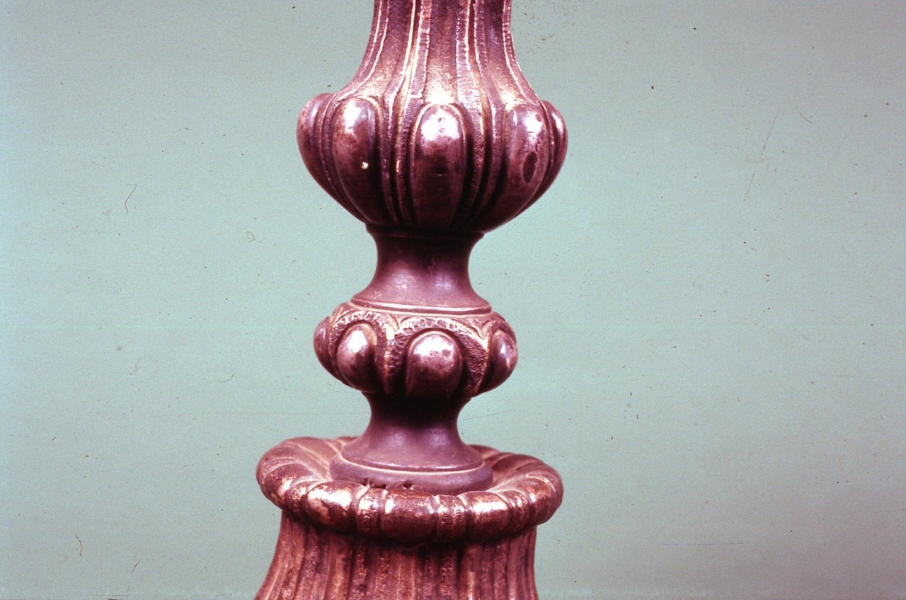 candelabro, serie - manifattura italiana (sec. XVIII)