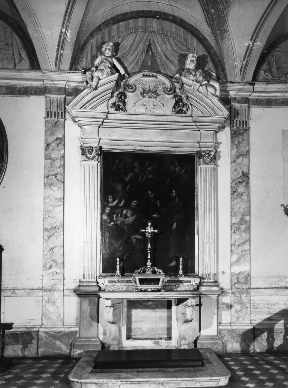 altare - a mensa di Marcellini Carlo (sec. XVIII)