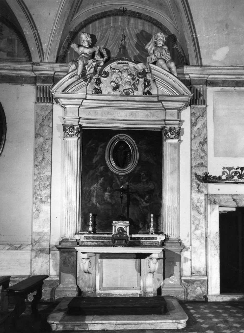 altare - a mensa di Marcellini Carlo (sec. XVIII)