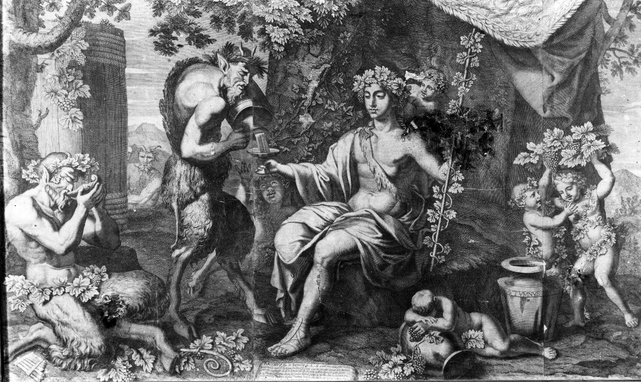allegoria dell'autunno (stampa, serie) di Landry Pierre - ambito francese (seconda metà sec. XVII)