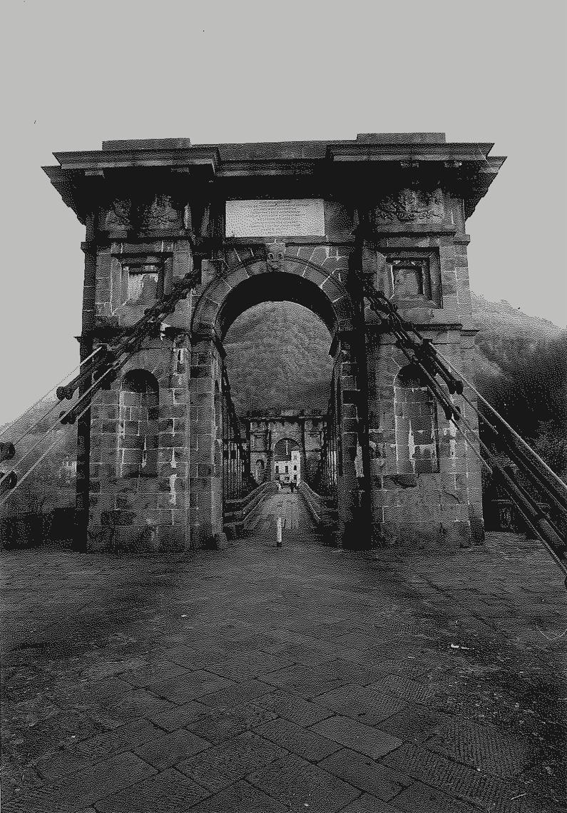 Ponte delle Catene (ponte, pedonale) - Bagni di Lucca (LU)  (XIX, metà)