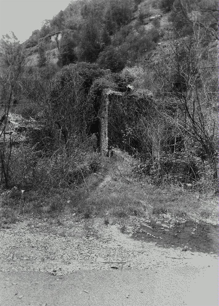 Ponte sul Torrente Turrite Cava (ponte, pedonale) - Fabbriche di Vergemoli (LU)  (XIV, inizio)