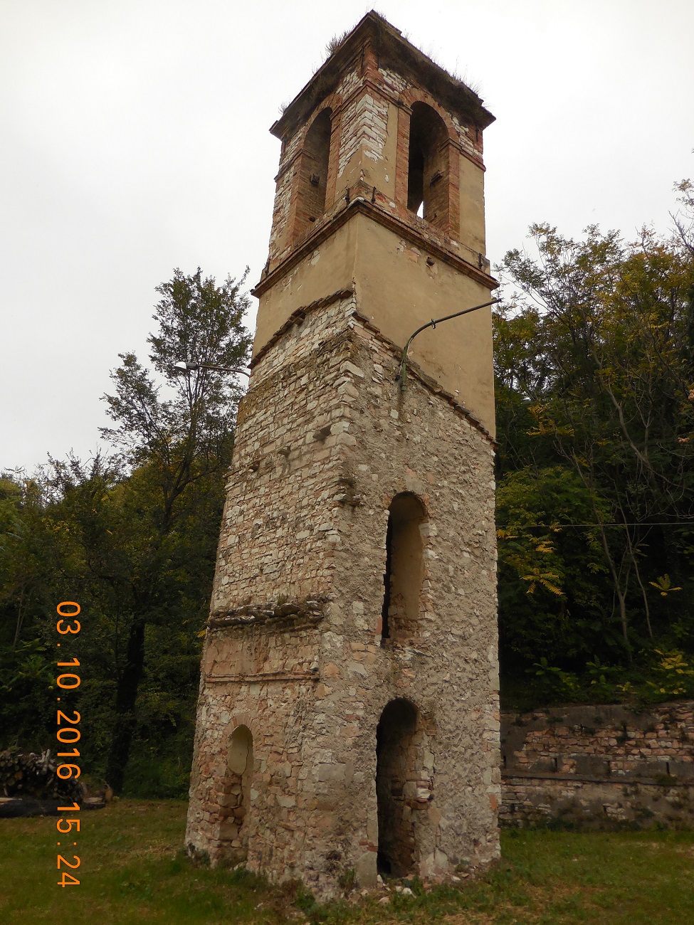 Torre campanaria isolata (campanile, medievale) - Apiro (MC)  (XIII)