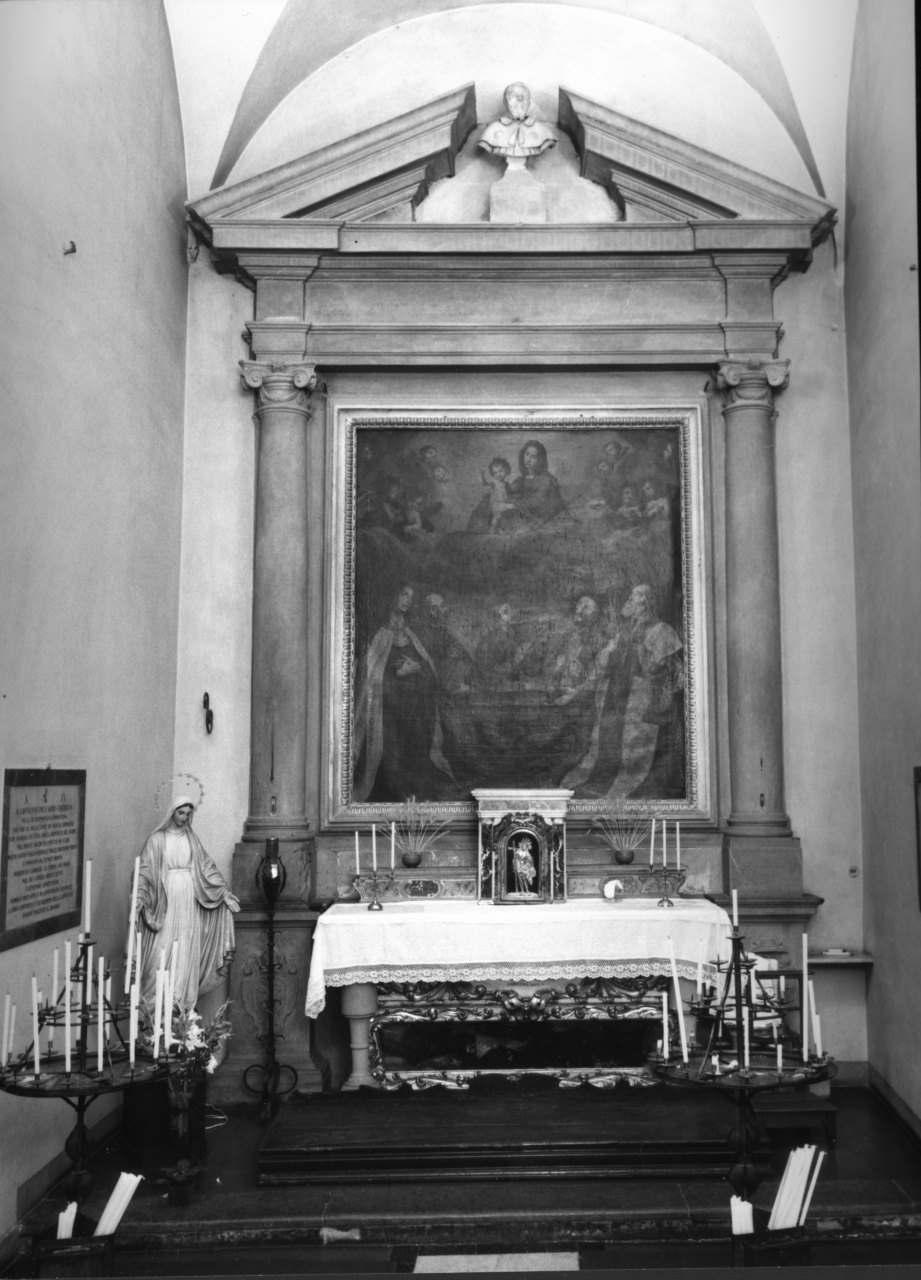 altare - a edicola - bottega toscana (sec. XVII)