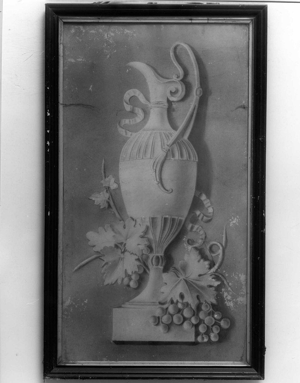 anfora con uva (disegno) - ambito fiorentino (prima metà sec. XX)